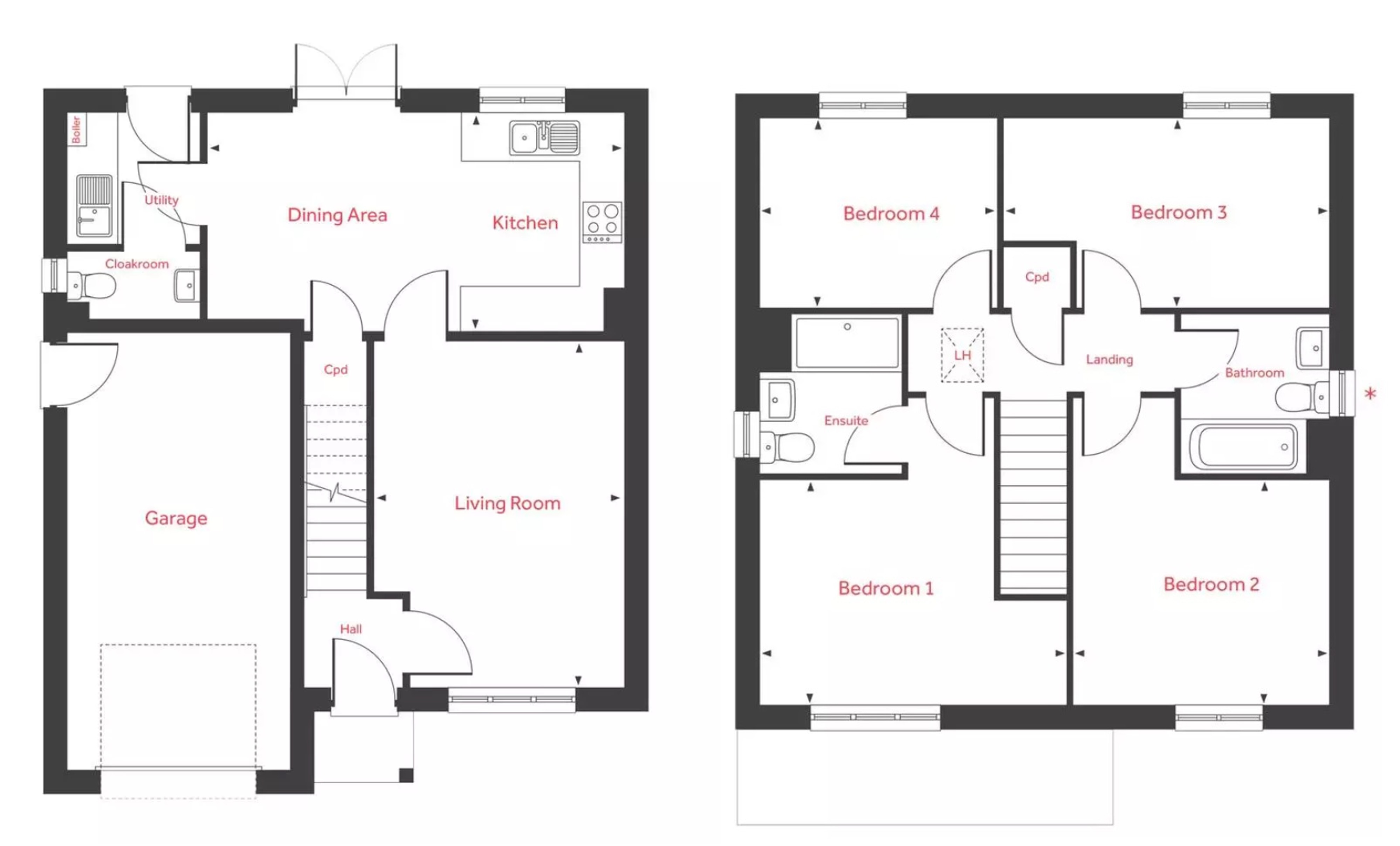 Mowbray View, YO7 3FR 4 bed house in Thirsk North Yorkshire Share