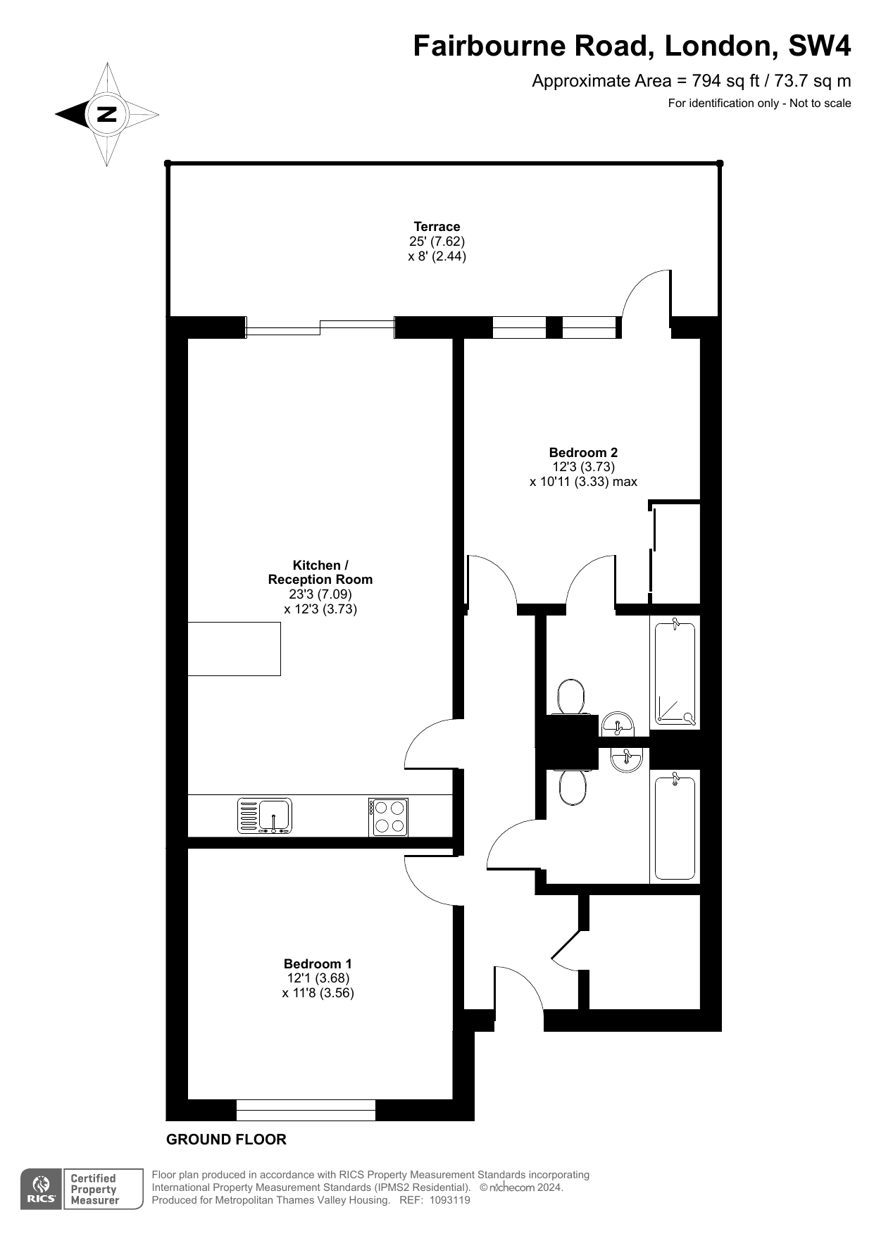 SW4 8DZ – 2 bedroom apartment in Clapham – Share to Buy